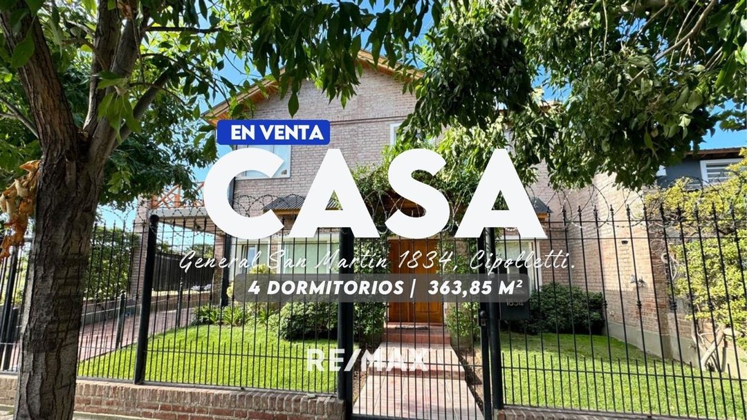 VENTA CASA NIVEL GERENCIAL, CIPOLLETTI
