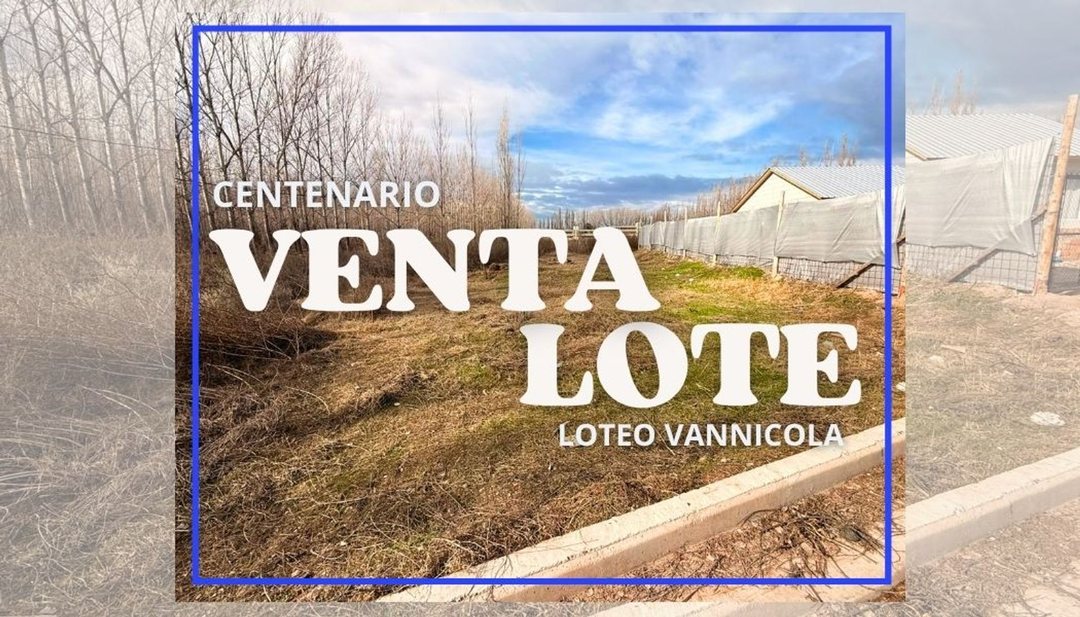 VENTA LOTE CENTENARIO, NEUQUEN