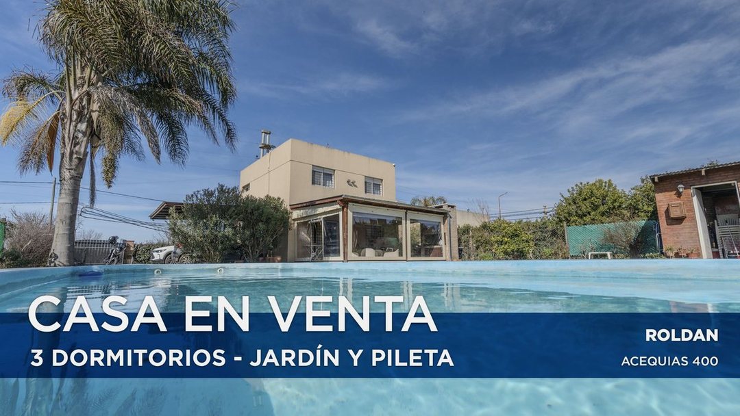 VENTA CASA EN LAS ACEQUIAS 3 DORMITORIOS