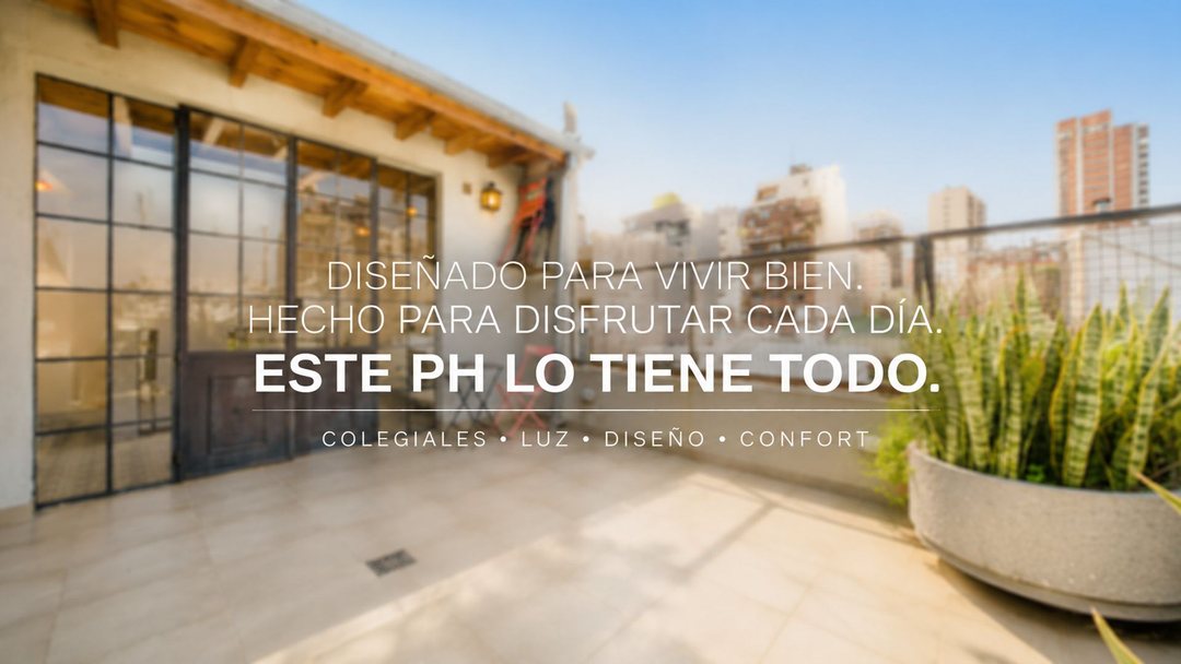 LOFT 2 AMBIENTES EN COLEGIALES  RECICLADO A NUEVO