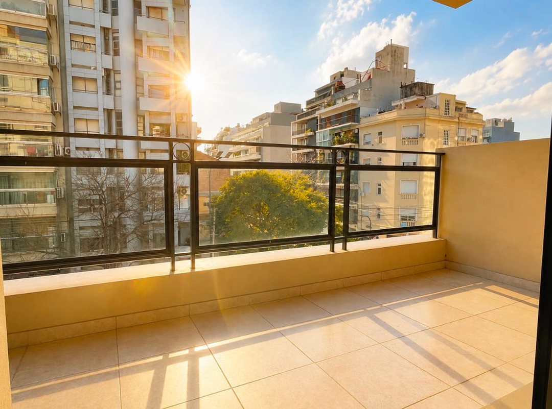 MONOAMBIENTE A ESTRENAR CON BALCÓN Y 51M² TOTALES