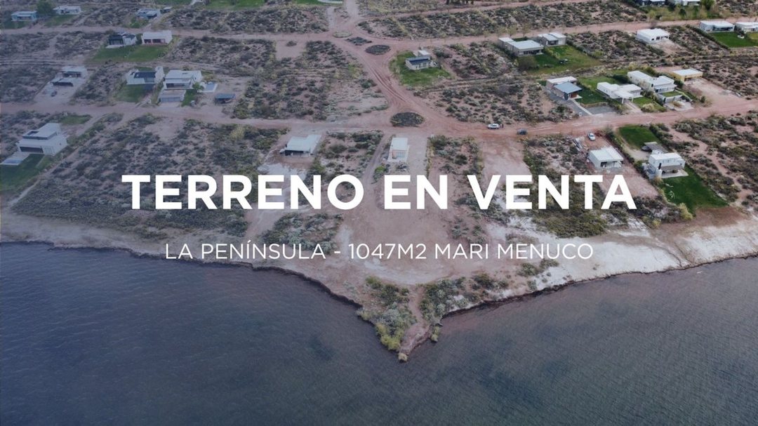 TERRENO EN VENTA LA PENÍNSULA MARI MENUCO