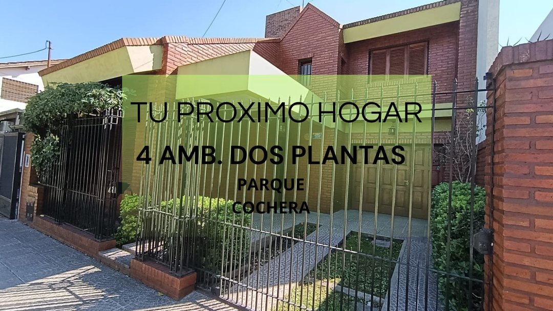 VENTA CASA 4 AMBIENTES MERLO PARQUE TERRAZA GARAJE