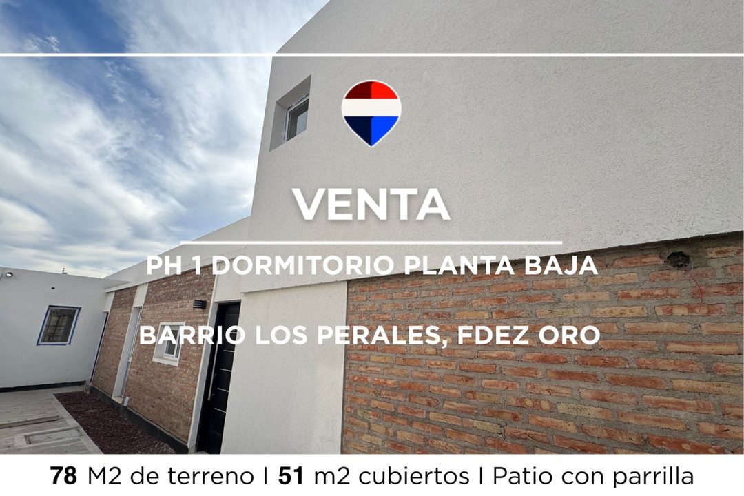 VENTA PH 1 DORMITORIO CON PATIO I FERNANDEZ ORO