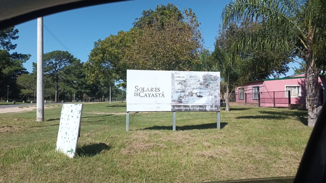 TERRENO EN VENTA EN CAYASTA