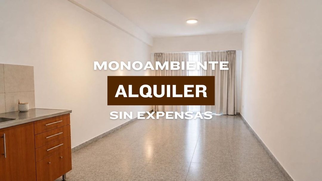 ALQUILER MONOAMBIENTE SIN EXPENSAS CASEROS