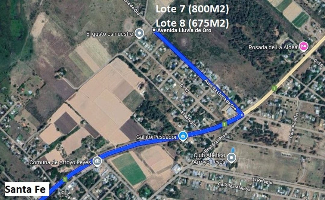 OPORTUNIDAD - TERRENO EN VENTA - ARROYO LEYES