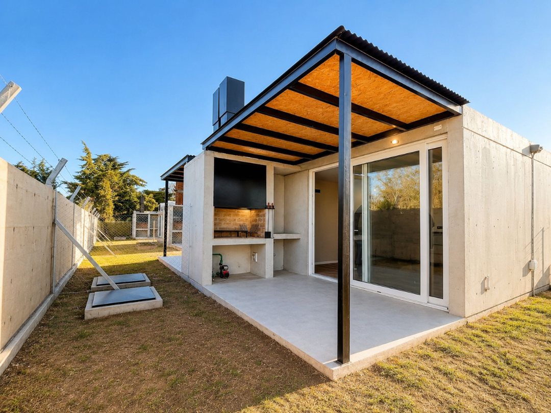 CASA VENTA GONNET 1 DORMITORIO COCHERA A ESTRENAR
