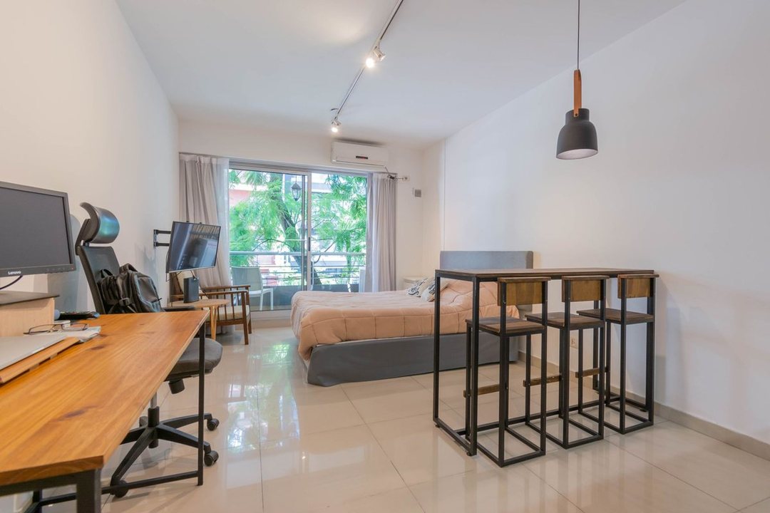 DEPARTAMENTO VENTA LAS CAÑITAS MONOAMBIENTE BALCON
