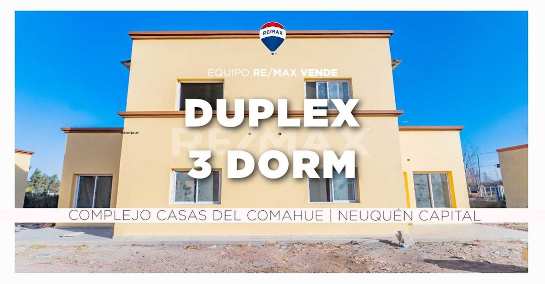 VENTA Duplx 3 dorm. NO APTO CREDITO HIPOTECARIO