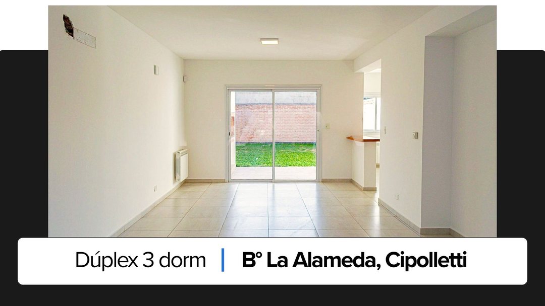 Duplex 3 dormitorios en Venta, Barrio La Alameda