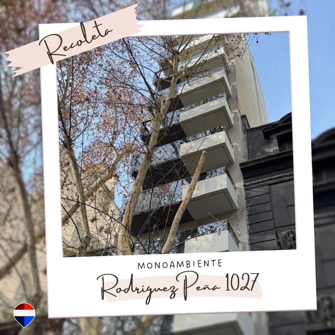 VENTA Monoambiente RECOLETA luminoso CON RENTA
