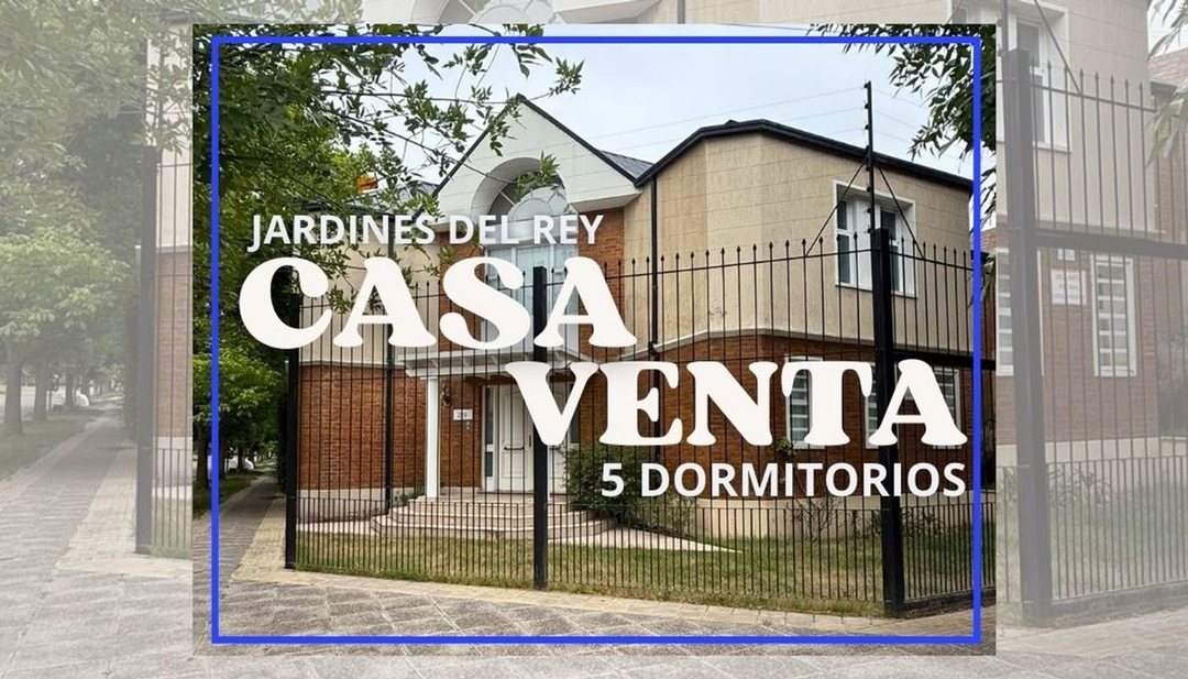 VENTA CASA 5 DORMITORIOS EN JARDINES DEL REY