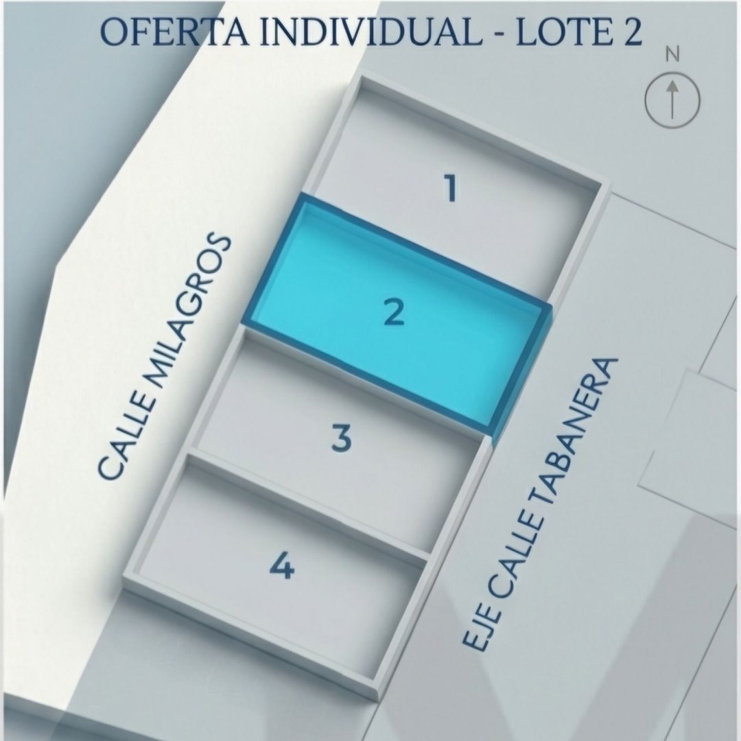 CALLE MILAGROS, GUAYMALLÉN: LOTE 2 - (300m²)