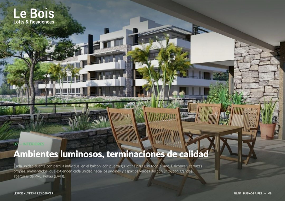 VENTA PB 3 AMB LOFT PILAR UF004 E BII LE BOIS