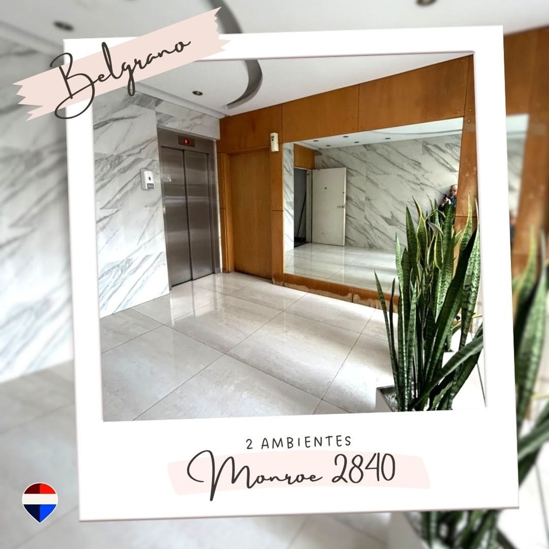 ALQUILER 2 ambientes BELGRANO 2 Balcones Parrilla