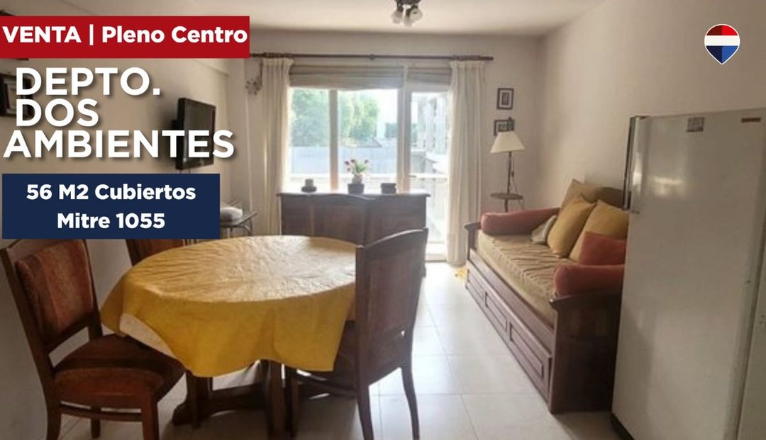 Departamento 2 ambientes - Excelente ubicacion
