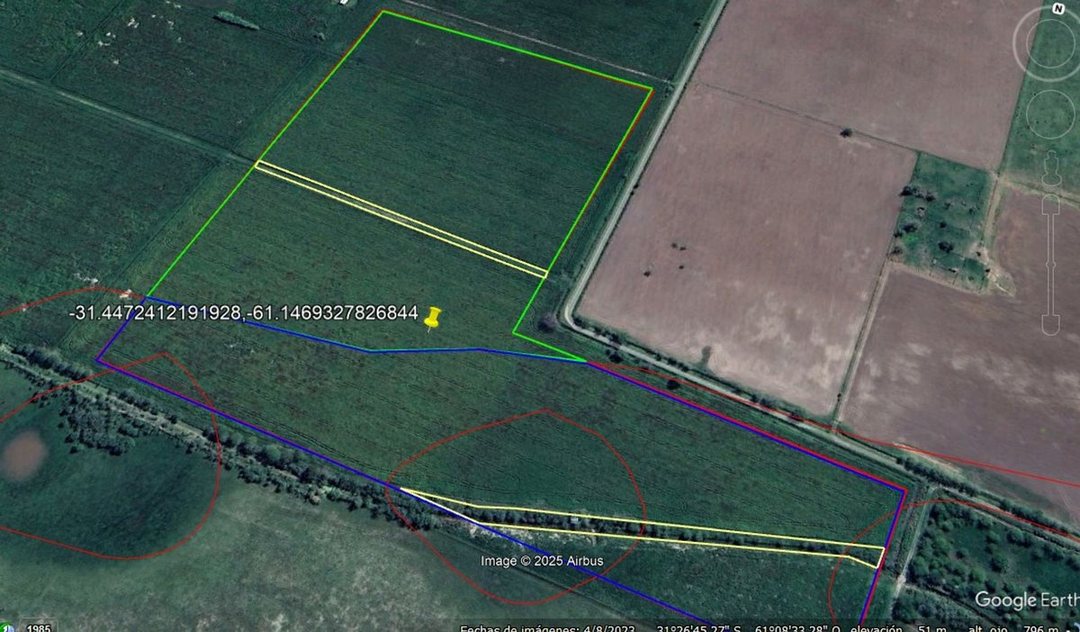 VENTA 22,24 HAS - CAMPO AGRÍCOLA - EN HUMBOLDT.
