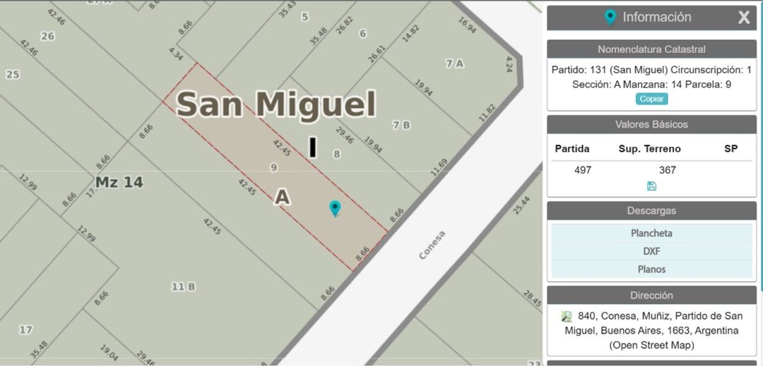 OPORTUNIDAD VENTA LOTE 367 M2 PB+12-FOT 3- MUÑIZ