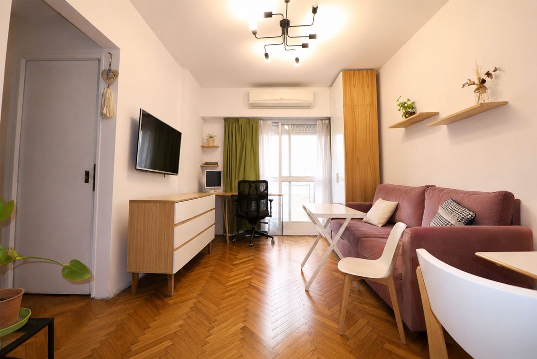 MONOAMBIENTE CON BALCON EN VILLA CRESPO