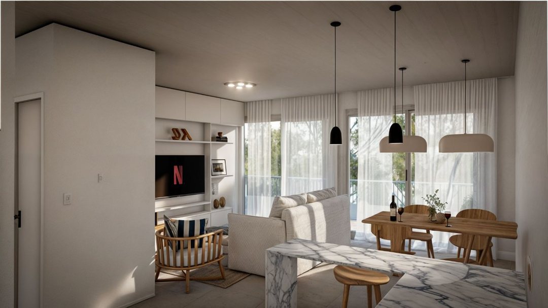 VENTA DEPARTAMENTO TRES AMBIENTES EN CONSTRUCCION