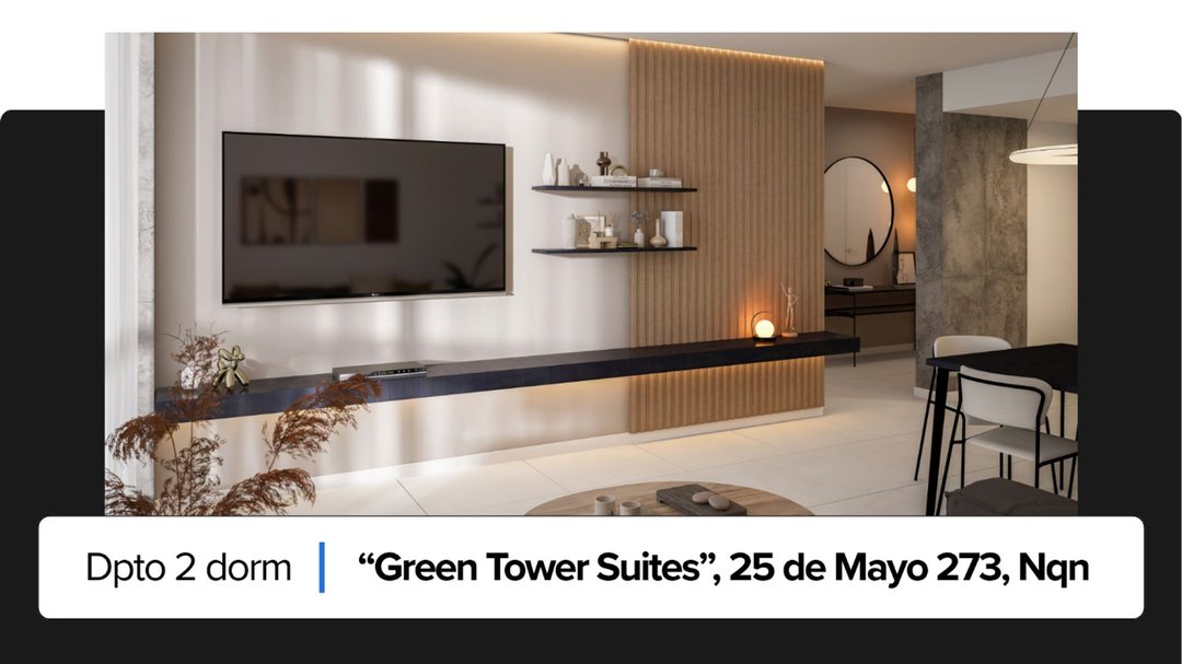 Departamento en venta- Green Tower Suites, Neuquén