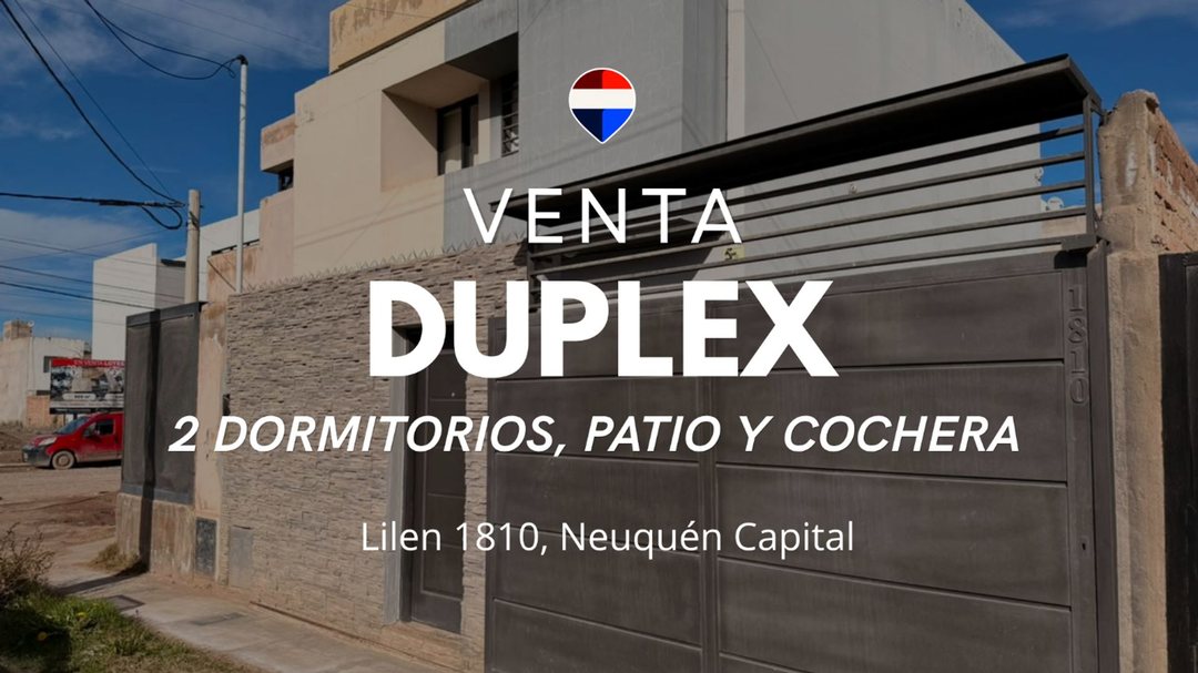 DUPLEX 2 DORMITORIOS, PATIO Y POTENCIAL AMPLIACION