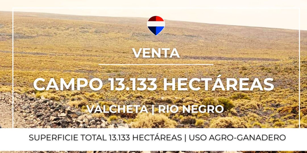 VENTA CAMPO - VALCHETA - RIO NEGRO
