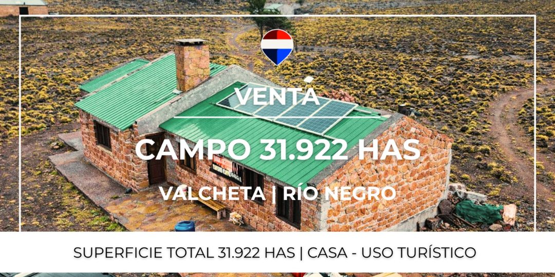 VENTA CAMPO SOMUNCURA - VALCHETA - RIO NEGRO
