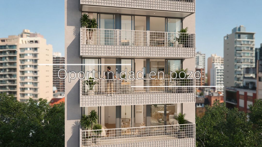 2 AMBIENTES FRENTE BALCON EN VILLA CRESPO EN POZO