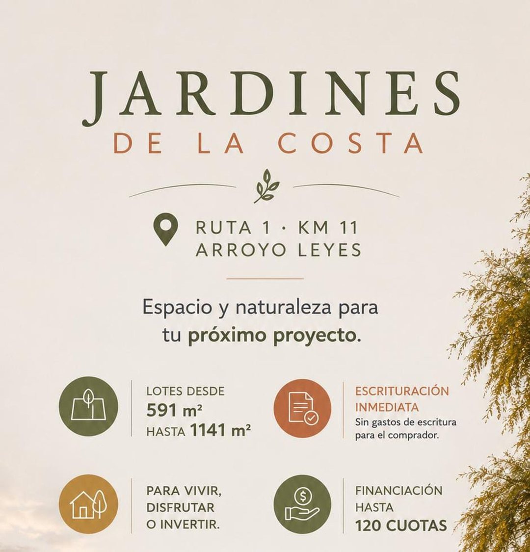 Venta Lote - Jardines de la Costa