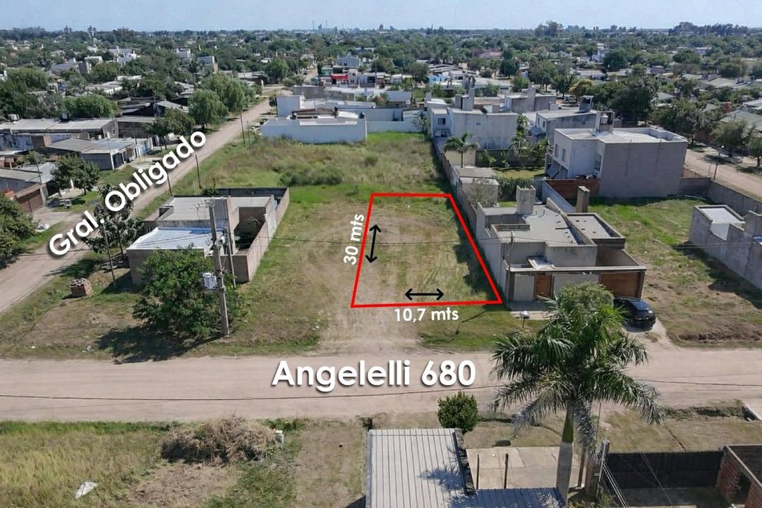 Terreno en venta en barrio Obligado