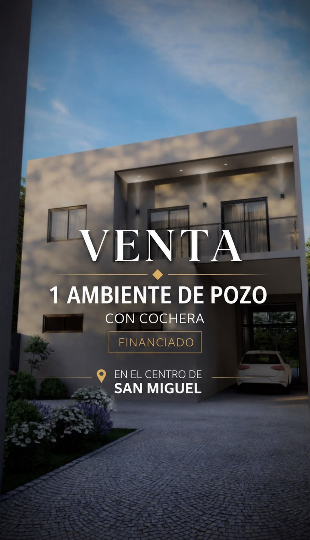 VENTA MONOAMBIENTE POZO FINANCIACION SAN MIGUEL
