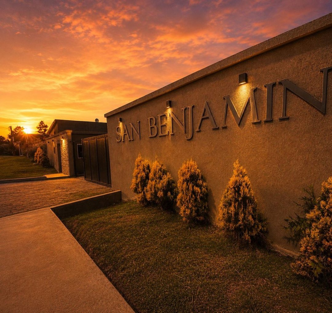 venta de lote en barrio San Benjamin, J. Gorina