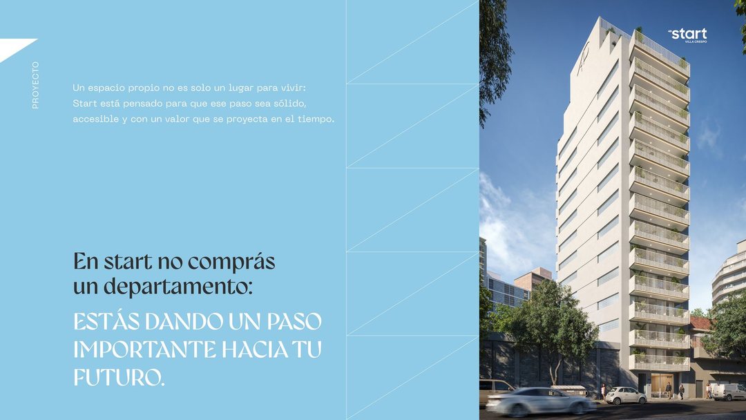 2 AMBIENTES FRENTE BALCON EN VILLA CRESPO EN POZO