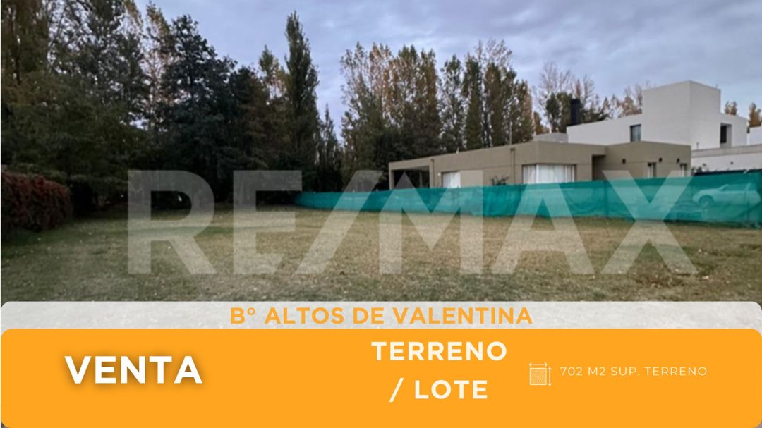 LOTE EN VENTA ALTOS DE VALENTINA NEUQUEN