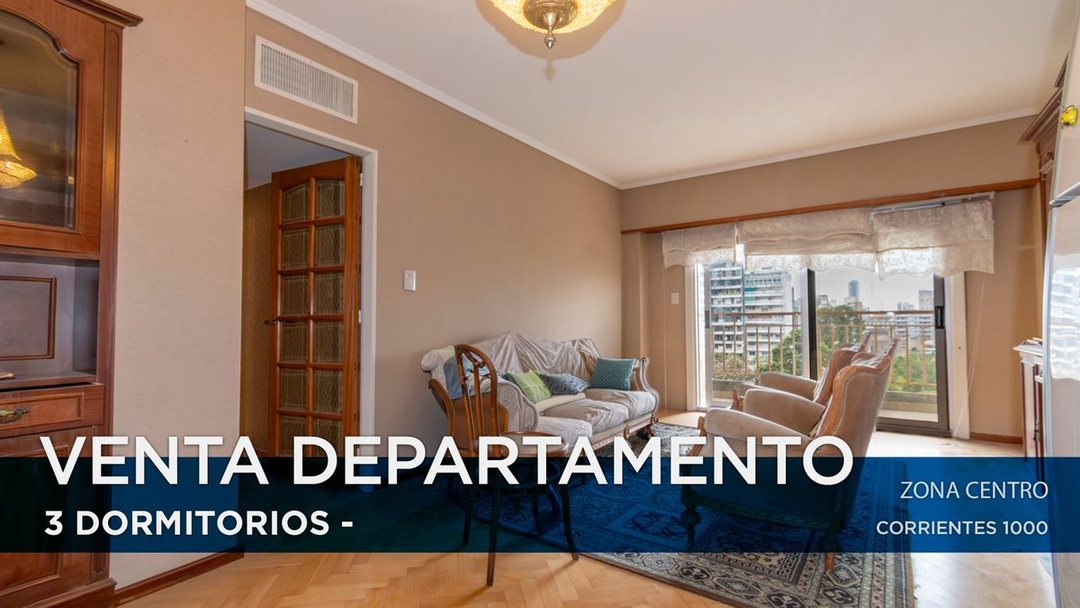 DEPARTAMENTO EN VENTA 3 DORMITORIOS CENTRO