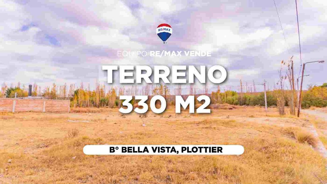 VENTA - TERRENO 330 m2 - B° BELLA VISTA, PLOTTIER