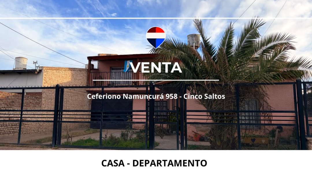 VENTA CASA CINCO SALTOS