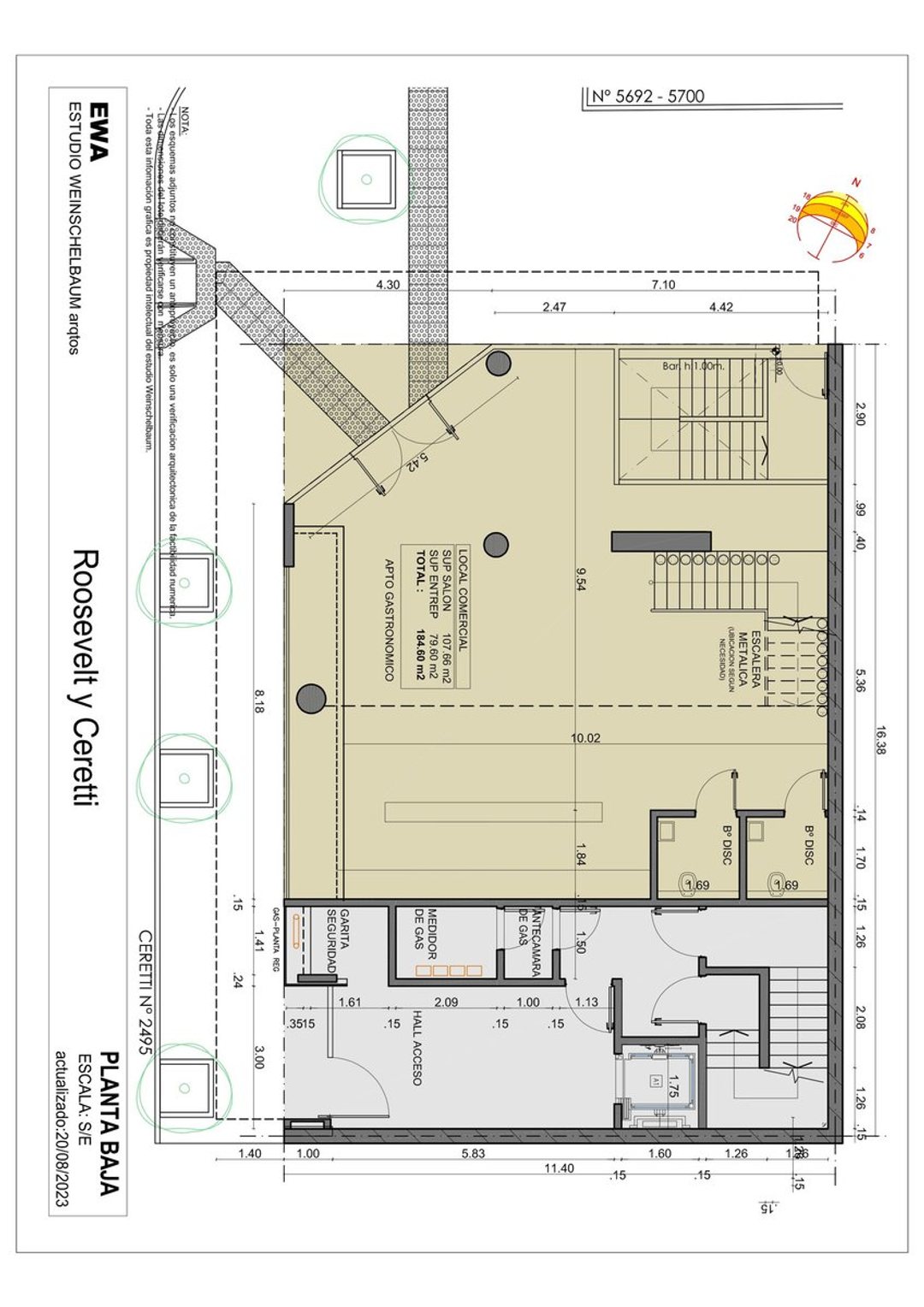 ALQUILER LOCAL COMERCIAL EN ESQUINA VILLA URQUIZA