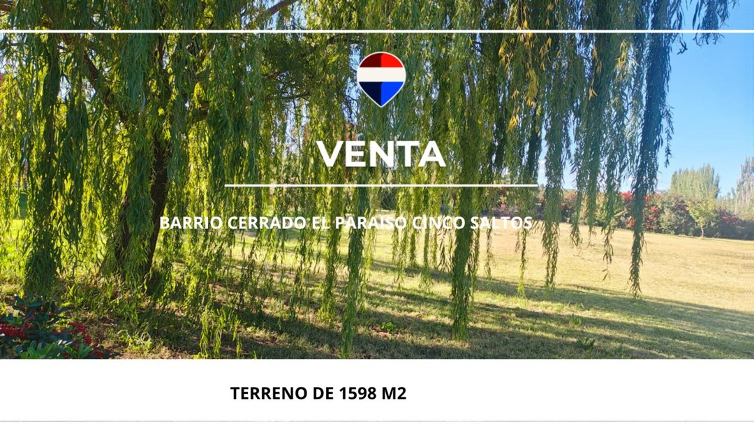 VENTA LOTE CINCO SALTOS
