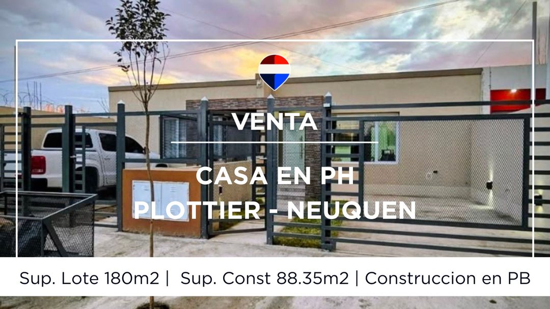 VENTA CASA EN PH PLOTTIER
