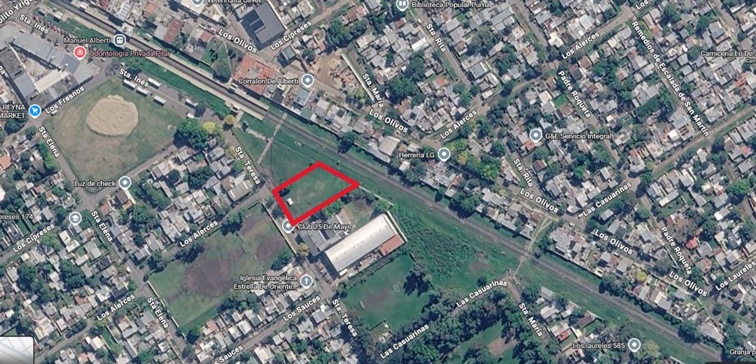 VENTA LOTE MANUEL ALBERTI PILAR