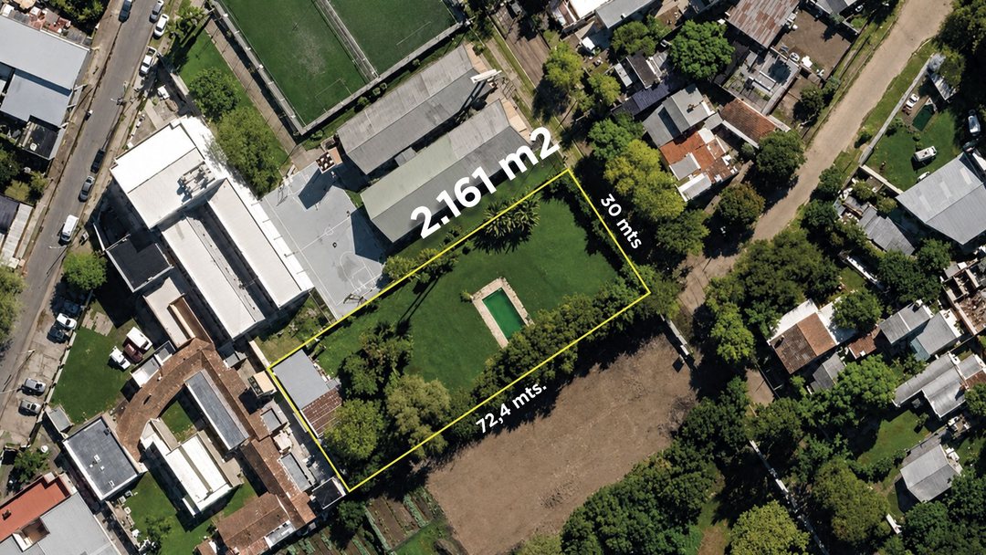 Lote 2161 m² Los Polvorines.Desarrollo ,inversion