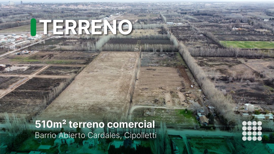 Venta terreno comercial calle San Luis Cipolletti