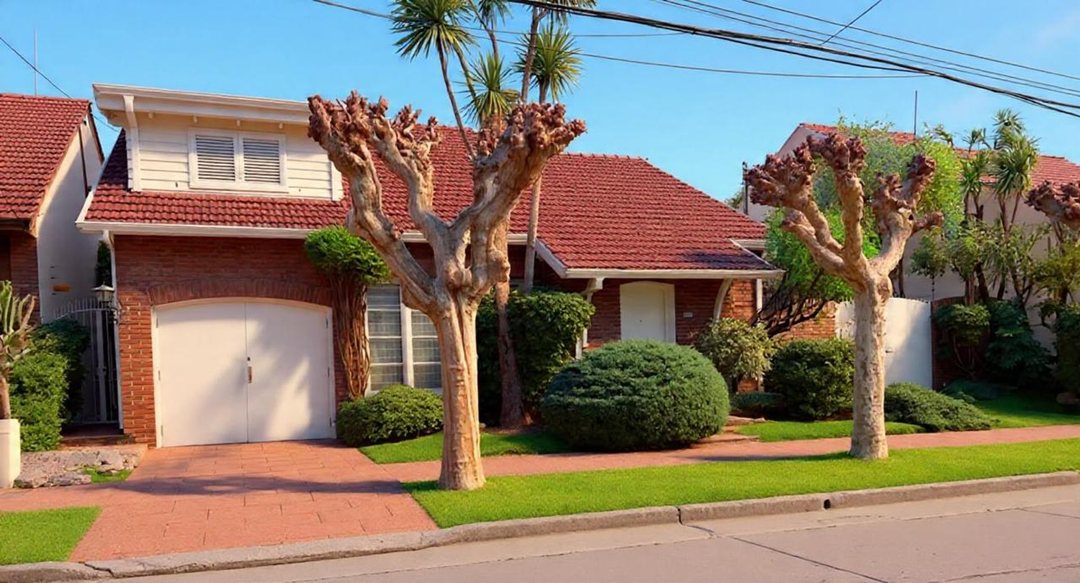 EXCELENTE CHALET, LOTE 20X25, BARRIO PARQUE BERNAL