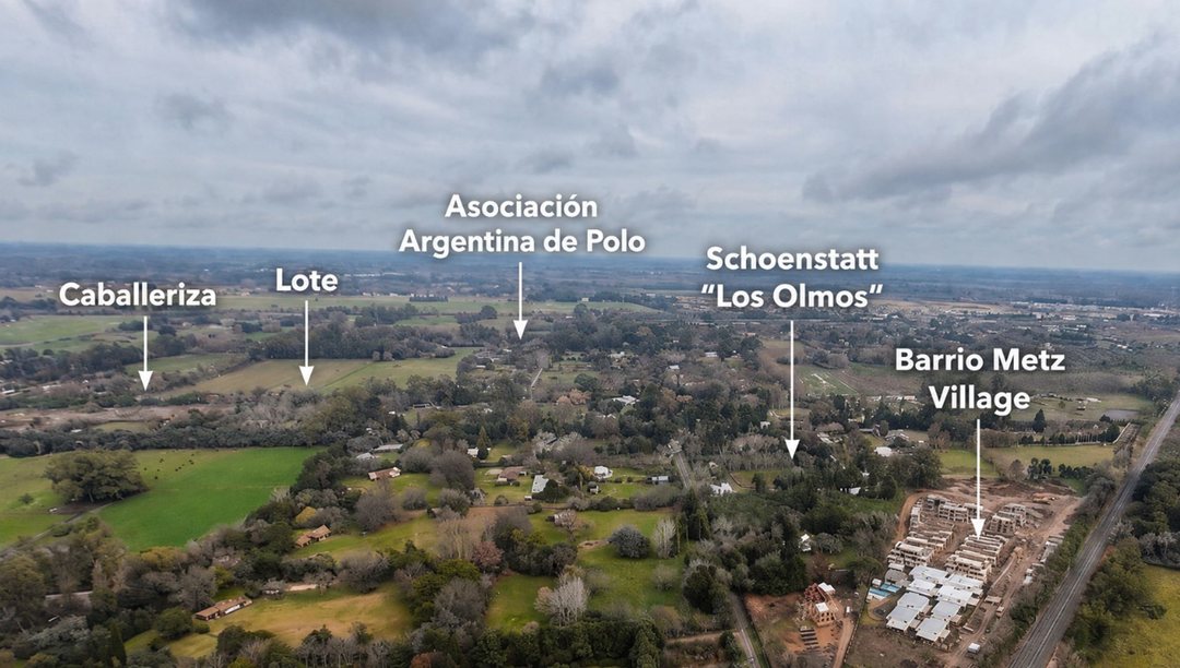 Venta terreno de 5 ha Asociación Arg de Polo pilar