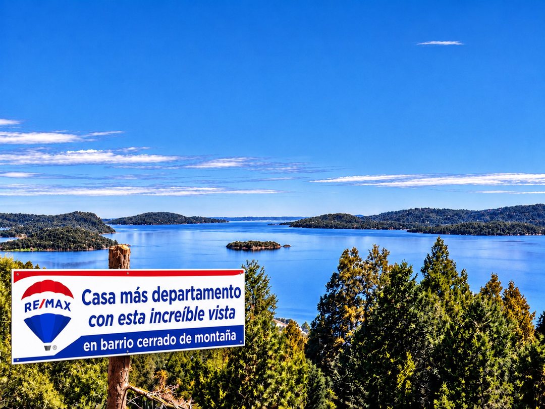 Hermosa casa c/ increible  vista   Bariloche