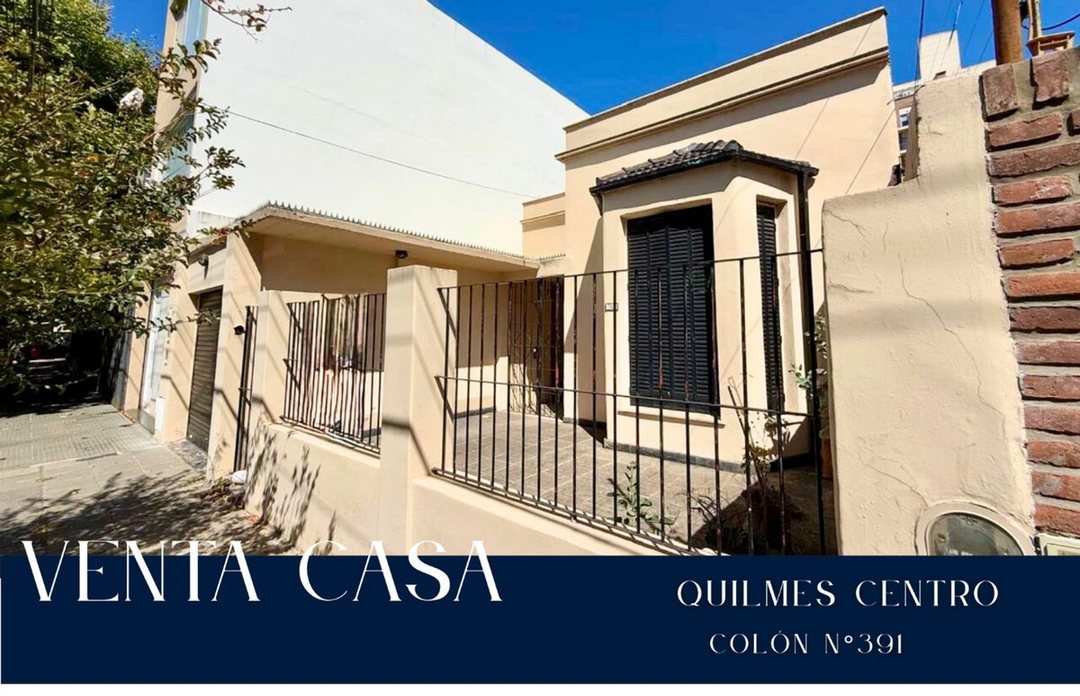 VENTA CASA QUILMES
