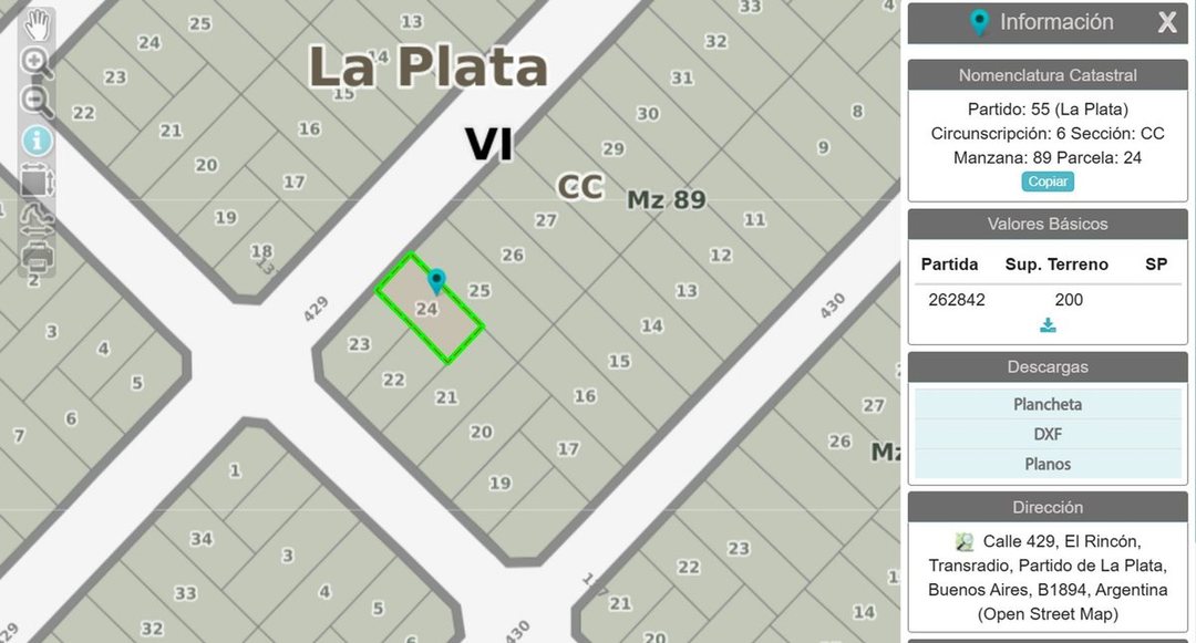TERRENO EN VENTA VILLA ELISA